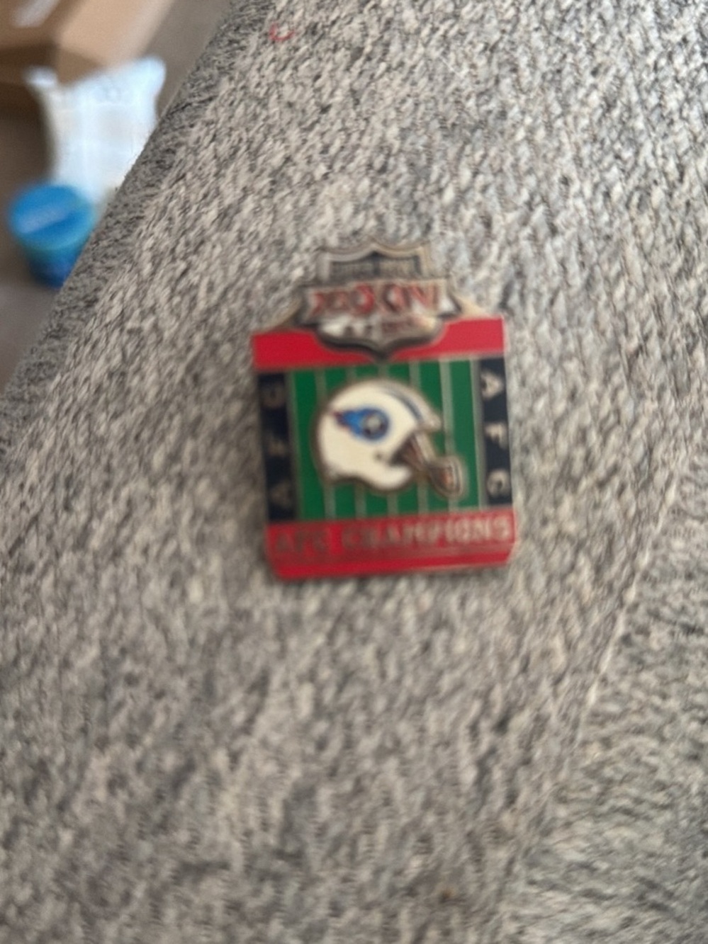 AFC Champions Enamel Collector Pin - Red, Green, White